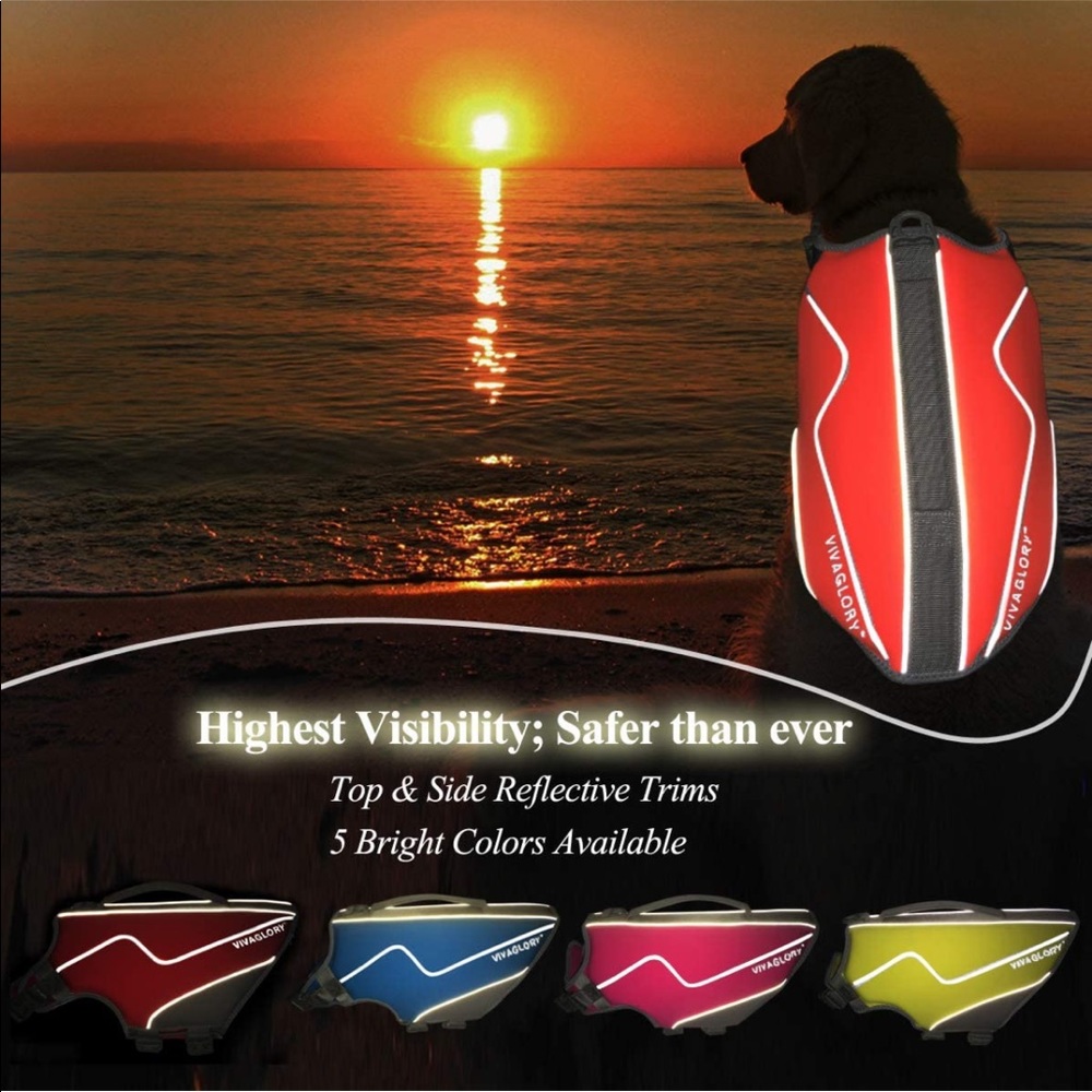 🆕 Vivaglory 🐶 Life Jacket for 🐾 Dogs 🐾